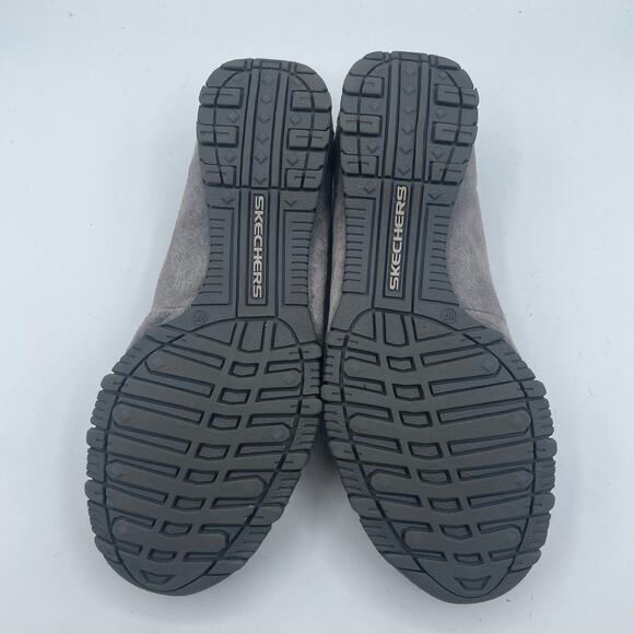 Skechers Relaxed Fit Bikers Traffic Loafers Flats Charcoal Suede Womens 7.5 - Picture 8 of 8
